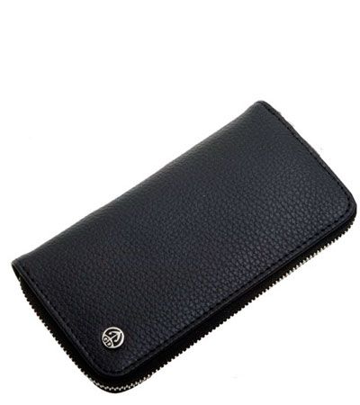 Маникюрный набор GD, 5пр. (мужской дорожный набор),Футляр: натур.кожа, цвет черный