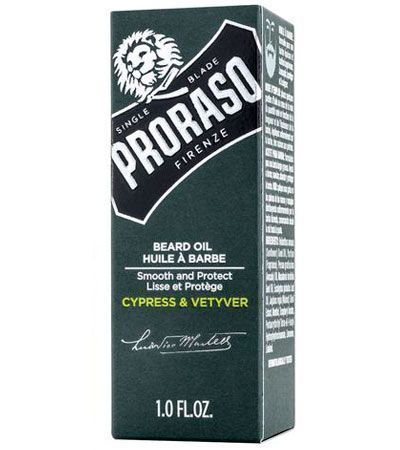 Масло для бороды Proraso Cypress & Vetyver 30мл.