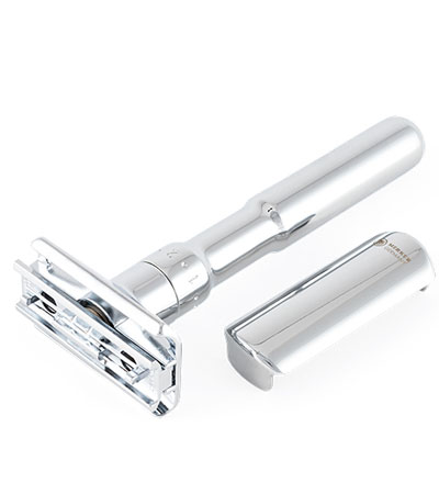 Станок Т- образный для бритья MERKUR FUTUR-701С хромированный, с регулировкой угла наклона лезвия