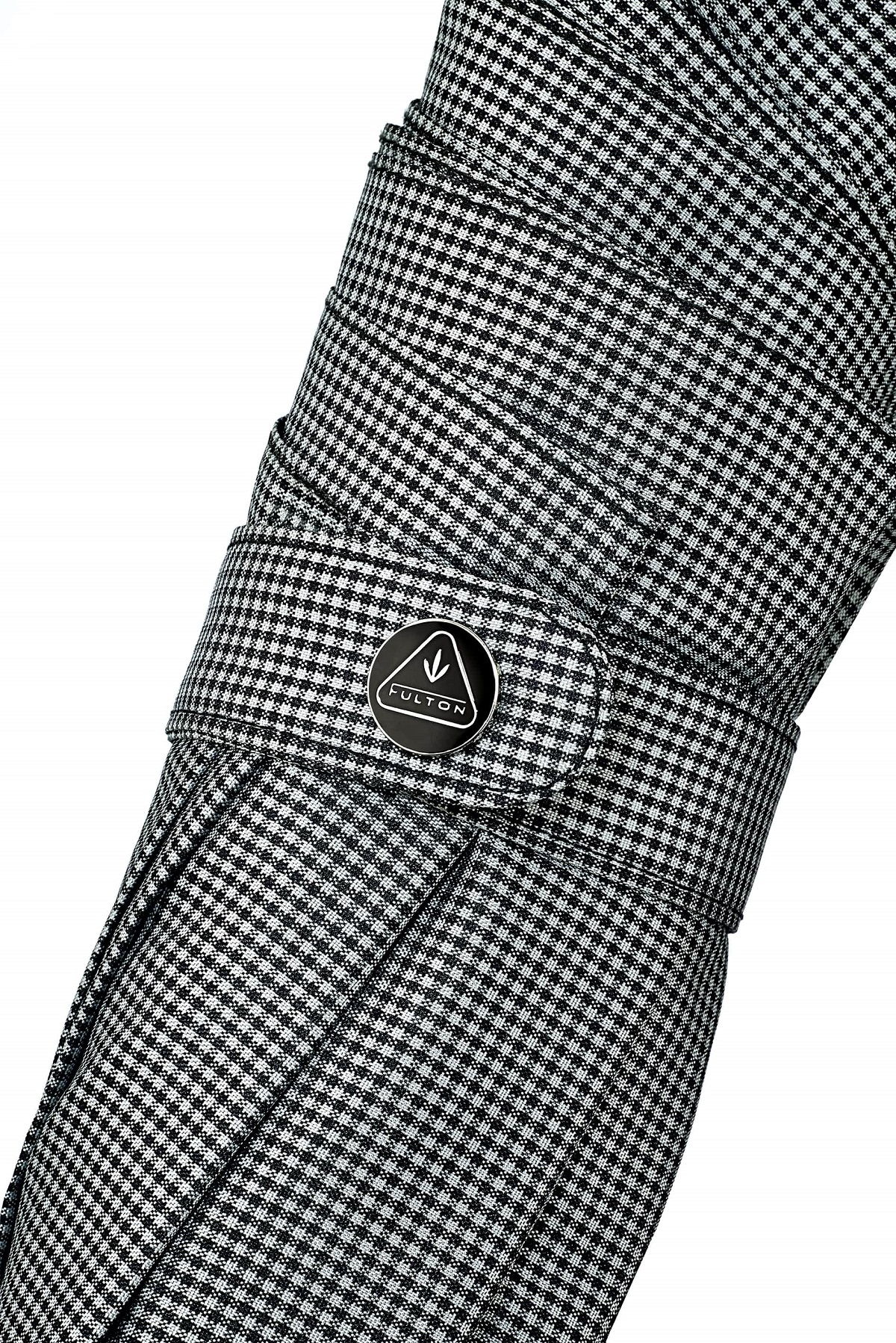 Зонт мужской автомат Fulton G853-3461 MonoHoundStooth (Гусиная лапка)