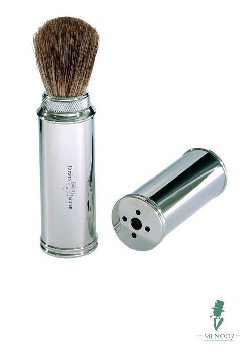 Дорожный помазок Edwin Jagger никель  81M529