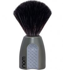 Помазок NOM ERIK, черная фибра, серый пластик