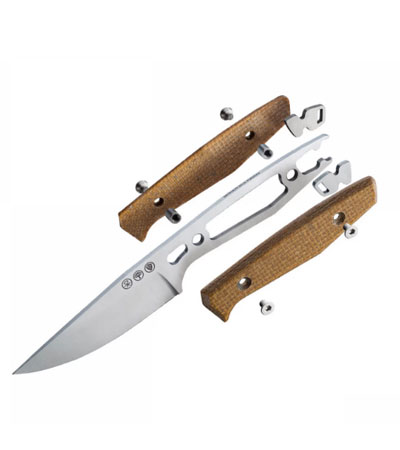 НОЖ BOKER 120502 DAILY KNIVES AK1 DROPPOINT MUSTARD