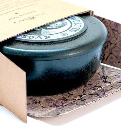 Мыло для бритья в деревянной чаше CAPTAIN FAWCETT  Luxurious Shaving Soap -110 гр.