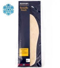 Стельки SAPHIR Semelle Insolle Thermique 100% Laine Aluminium.