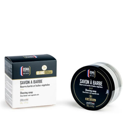 МЫЛО ДЛЯ БРИТЬЯ OSMA TRADITION c маслом Ши, 130 гр, в банке