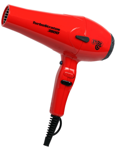 Профессиональный фен ETI Turbo Stratos 3800 Красный