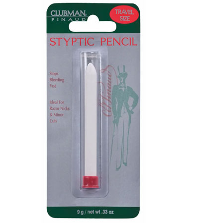 Карандаш для ухода за кожей после бритья (Кровоостанавливающий стик), Clubman Styptic Pencil 9 гр