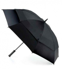 Мужской зонт-гольфер с двойным куполом, черный, механика, Stormshield, Fulton S669-01