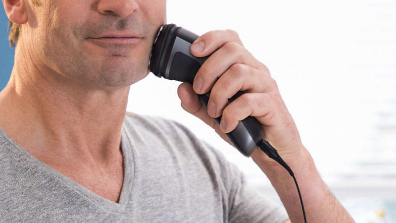 Электробритва PHILIPS Series 1000 S1332/41, черный и серый