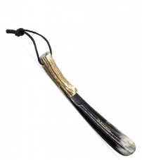 Рожок для обуви с деревяной ручкой Truefitt & Hill / Рог / 26 см