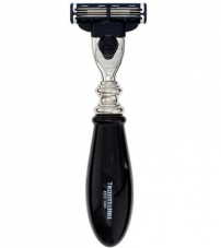 Станок для бритья Truefitt & Hill Mach-3(Эбонит с хромом, Regency)