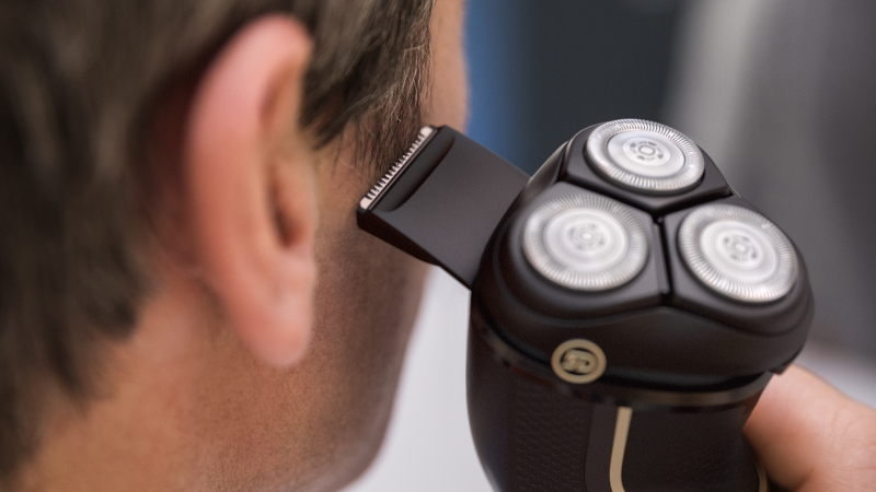 Электробритва PHILIPS Series 3000 S3333/54, черный и золотистый