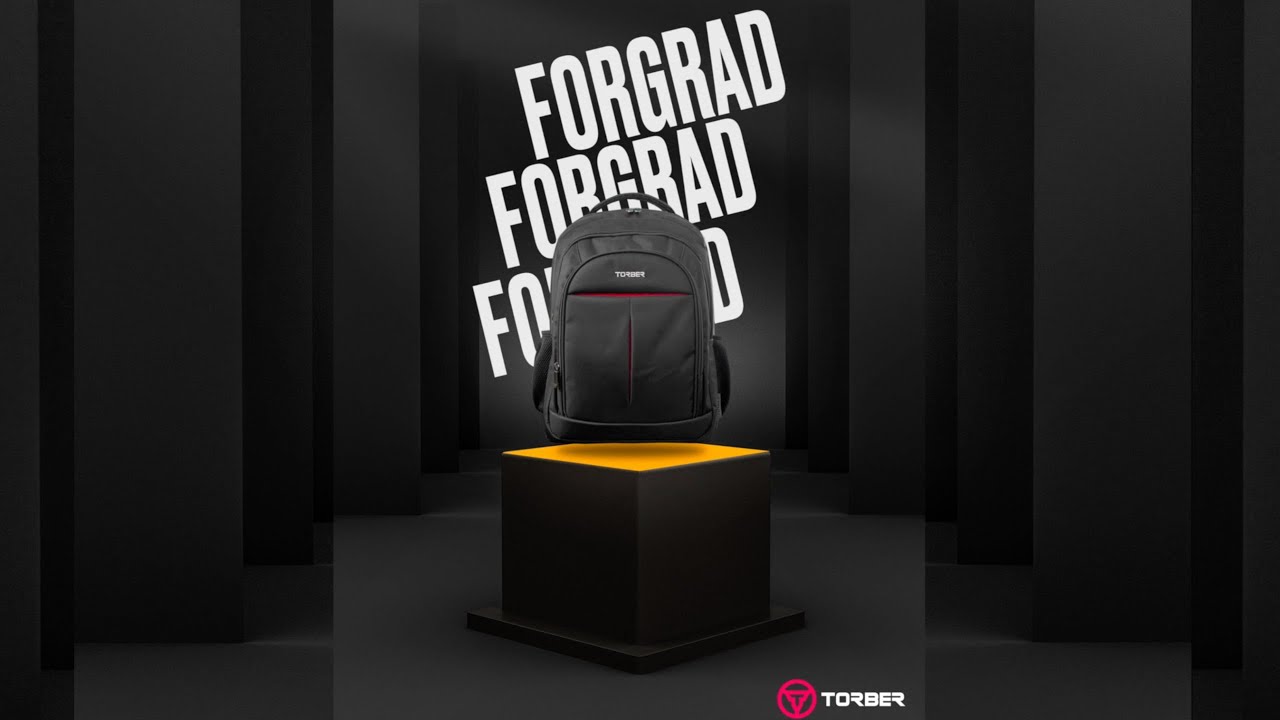 Городской рюкзак FORGRAD TORBER T9502-BLK