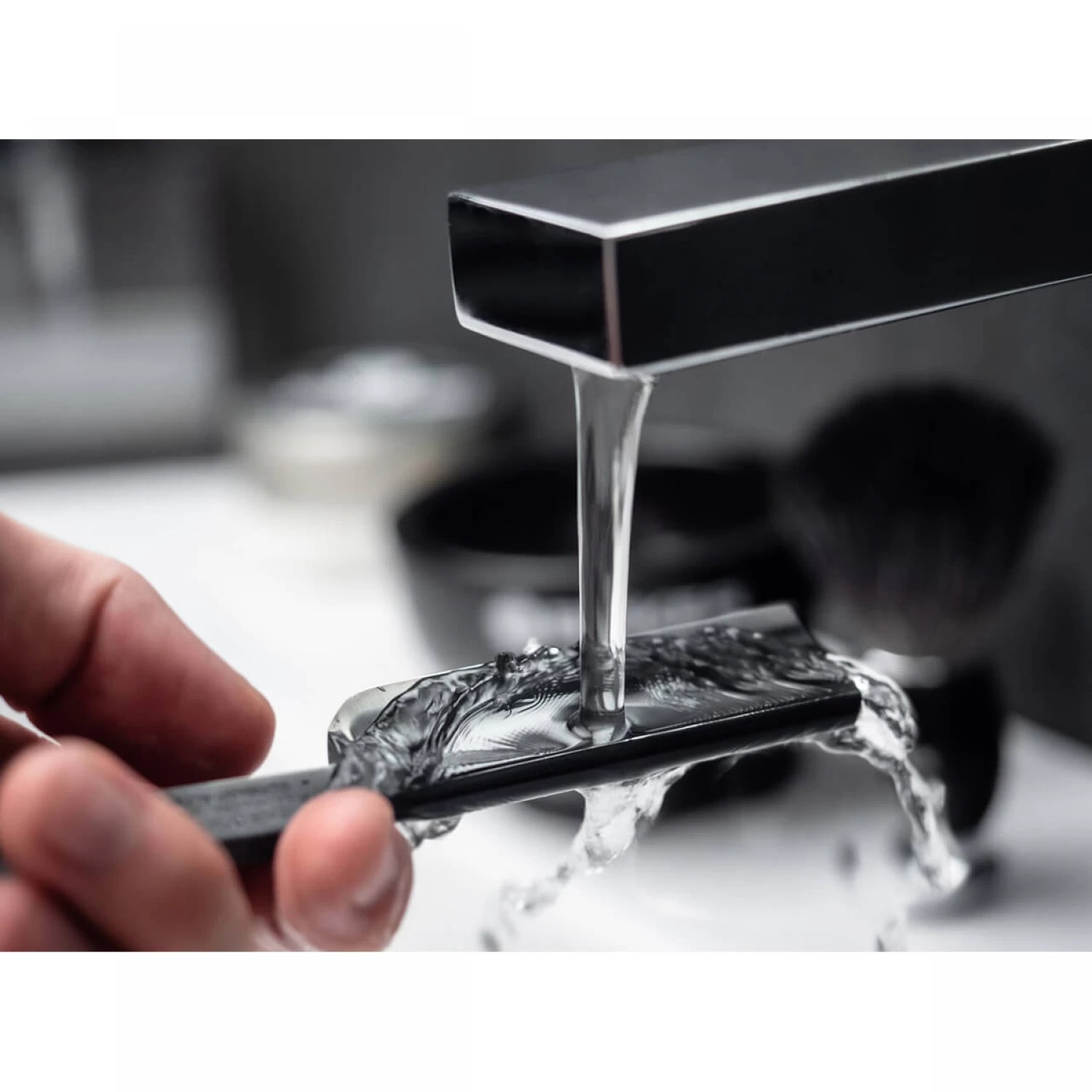 Бритва BOKER BLACK AMBOINA 6/8 BK140919