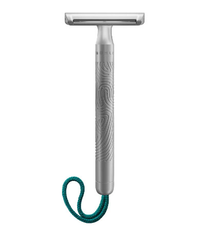 Т-образная бритва MUEHLE COMPANION, бирюзовый акцент