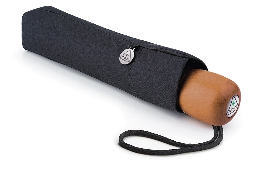 Классический складной женский зонт с большим куполом, механика, Stowaway Deluxe, Fulton L449-01