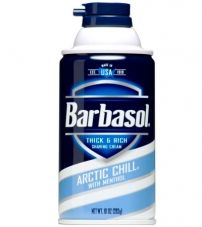 Пена для бритья BARBASOL "АРКТИЧЕСКАЯ ПРОХЛАДА" -312гр.