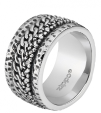 Кольцо с цепочным орнаментом (22,3 мм) ZIPPO