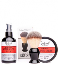 Подарочный набор для бритья Rockwell Razors Brush Experience