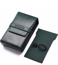 Дорожный футляр для станка и помазка Truefitt & Hill Зеленый