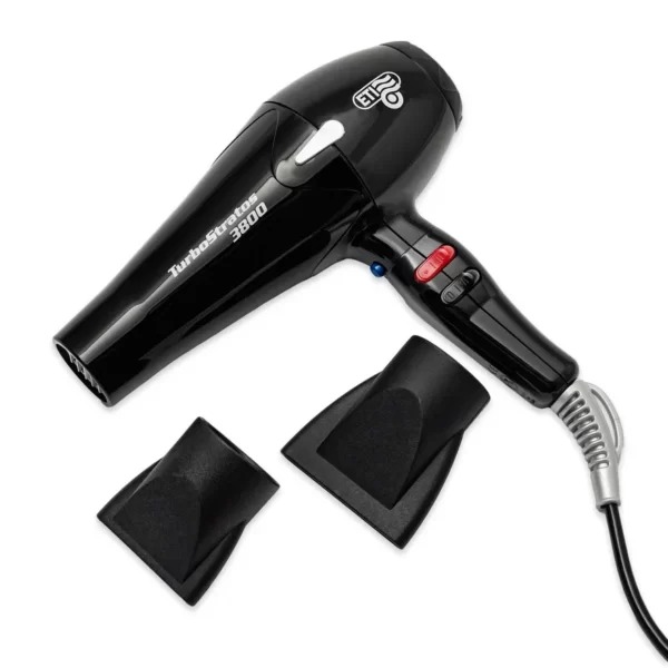 Профессиональный фен ETI Turbo Stratos 3800 Черный