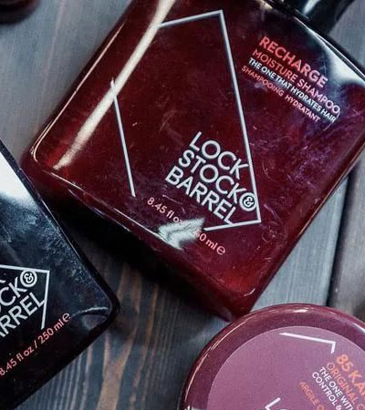 Шампунь для жестких волос (Увлажняющий и Кондиционирующий )Lock Stock & Barrel Recharge Moisture Shampoo-250 мл.