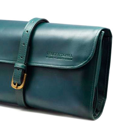 Мужская косметичка TRUEFITT&HILL Military Roll Up Wet Pack / Green