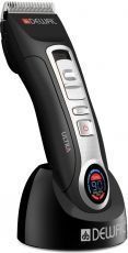 Машинка для стрижки DEWAL ULTRA, 1-1,9 мм, аккум/сетев,ЖК экран, 2 ножа (титан/керам),4 нас.