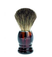 Помазок для бритья Edwin Jagger выпуклый смола черепахового цвета