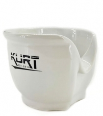 Керамическая чаша для бритья БЕЛАЯ KURT , K_40014