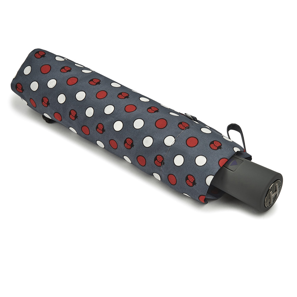 Зонт женский автомат Henry Backer Q2202 Ladybird (Божья коровка)