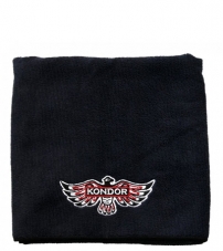Полотенце для лица и рук из микрофибры Kondor - 45 х 90 см Чёрное