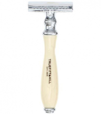 Т-образная бритва Truefitt & Hill (Слоновая кость с хромом, Wellington)