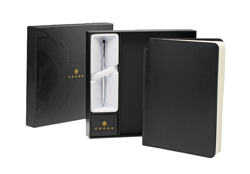Набор: шариковая ручка и записная книжка CROSS