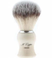 Помазок для бритья IL Ceppo, пластик, синтетический ворс, рукоять - цвет слоновой кости