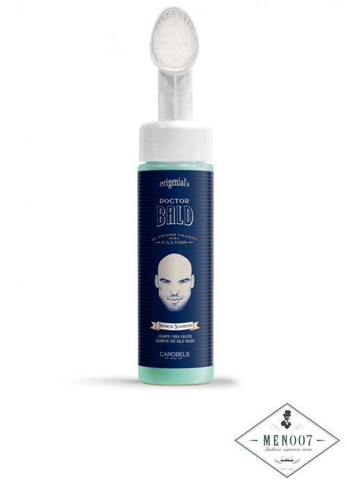 Очищающий шампунь для лысой головы Beardburys -200мл