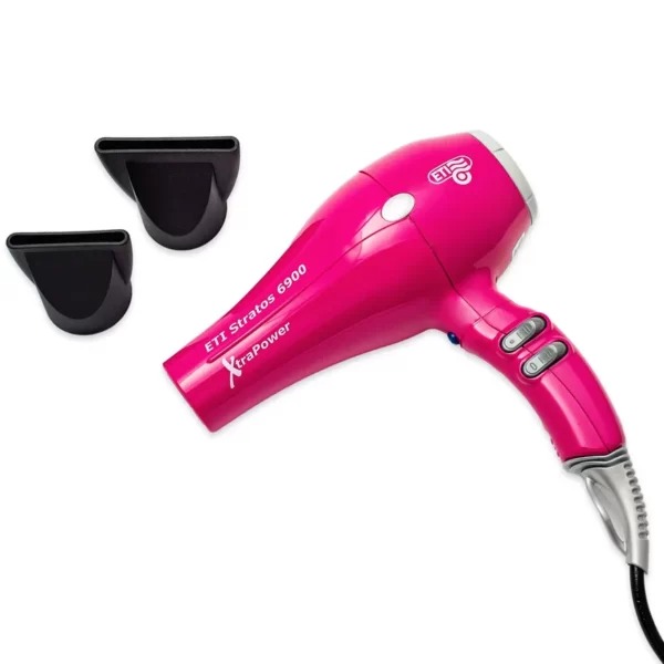 Профессиональный фен ETI Stratos 6900 Xtrapower Фуксия