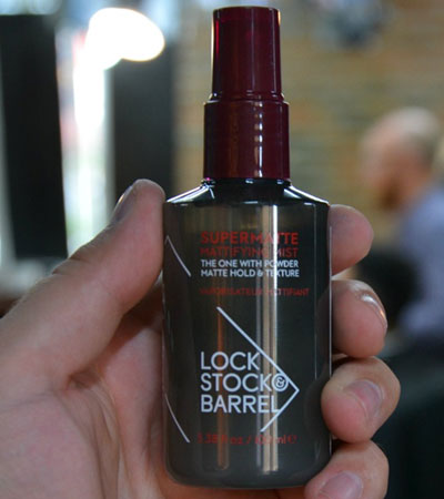 Спрей для объема и небрежных укладок Lock Stock & Barrel SuperMatte 100 мл