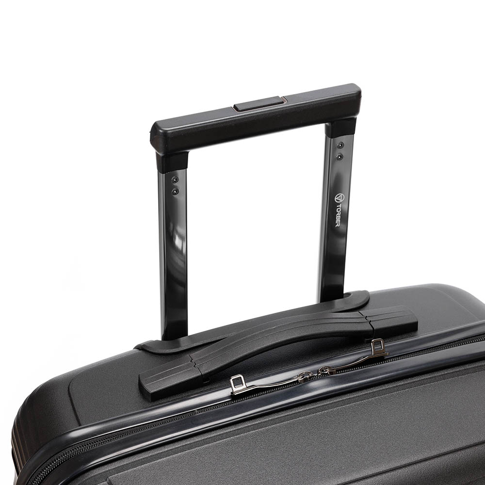 Набор из 3-х чемоданов Nevo TORBER T2207-Black