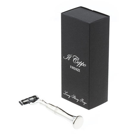 Станок для бритья IL Ceppo, MACH3, никелированная латунь, рукоять - серебристый цвет