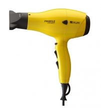 Фен DEWAL Profile Compact желтый, 2000 Вт, ионизация, 2 насадки