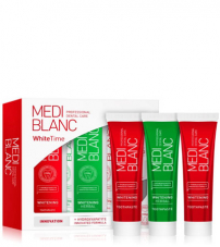 Набор для ухода за зубами (для достижения эффекта ослепительно белых зубов) MEDIBLANC Dental Care White Time Set