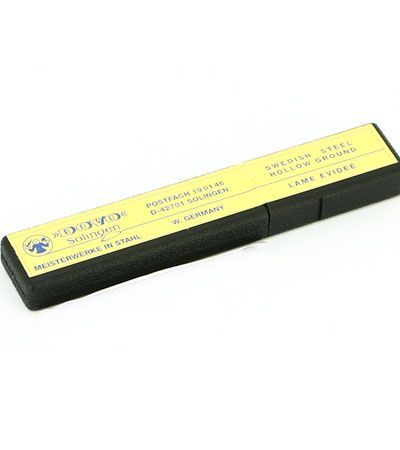 Бритва опасная Dovo, ручка - черный целлулоид, 5/8",1/2