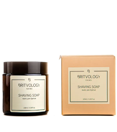 Крем-мыло для бритья BRITVOLOGY -100 мл