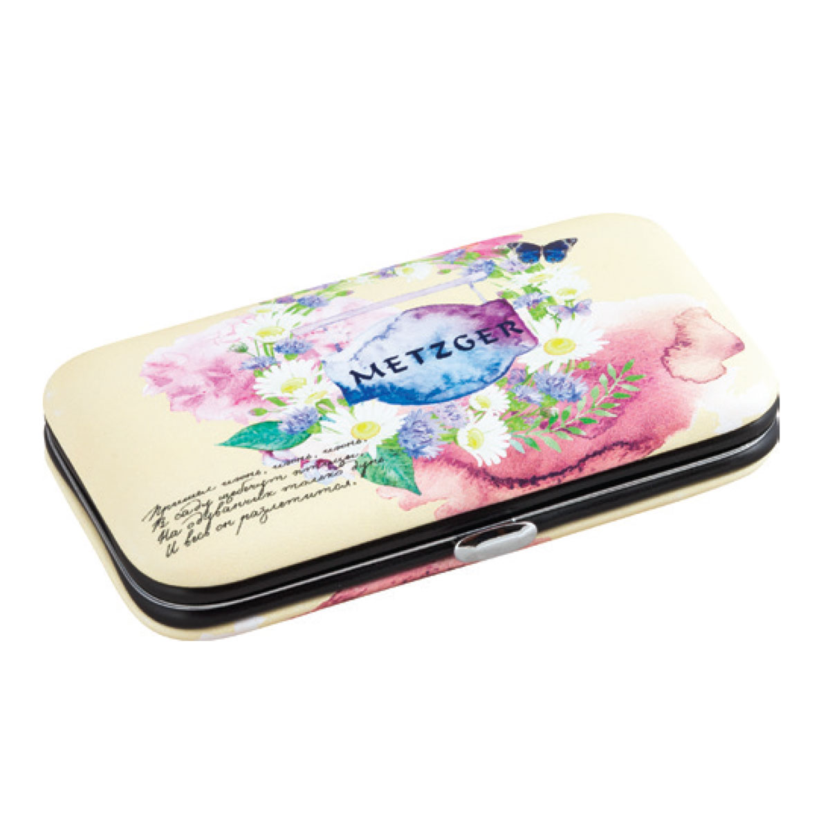 Маникюрный набор Metzger MS-3957(1)-SMALL-(6 предметный) (Лето)