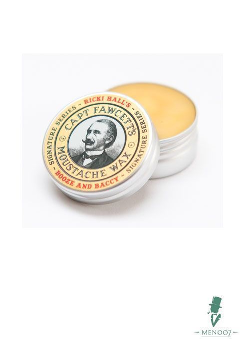 Воск для усов Captain Fawcett Ricki Hall Booze & Baccy Moustache Wax  15мл.