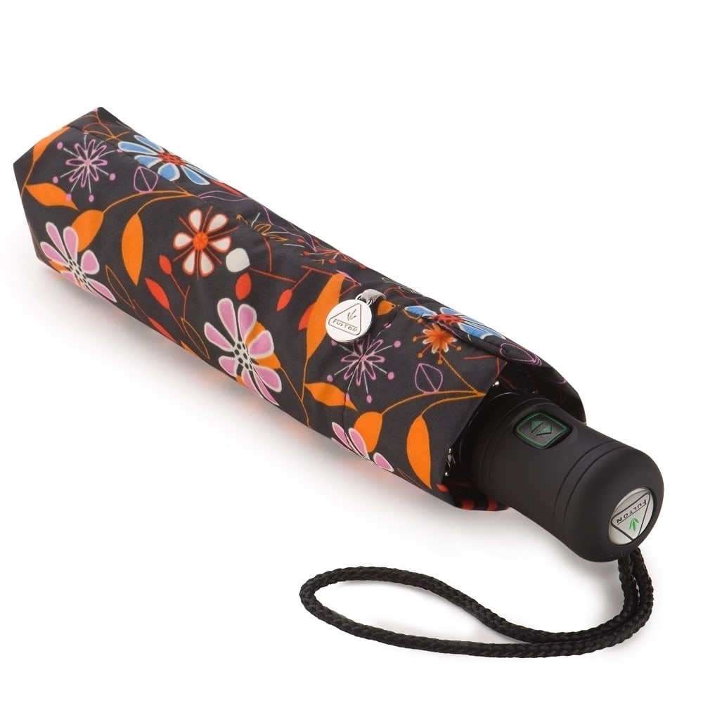 Женский зонт с большим куполом «Цветы», автомат, OpenClose-4, Fulton J346-3053