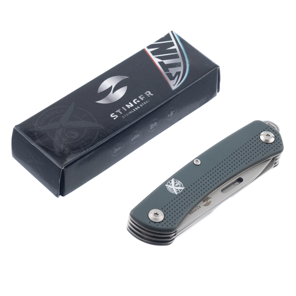 Нож перочинный STINGER FK-GHS2-G