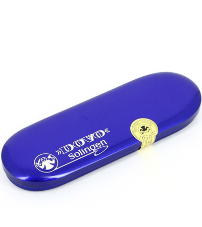 Бритва опасная DOVO 1155861 черное лезвие, ручка - оливковое дерево, 5/8",1/1